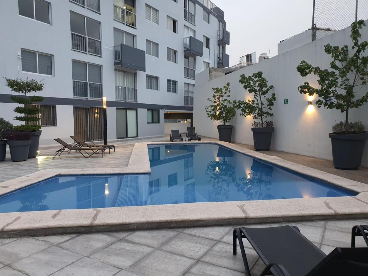 Апартаменты Departamento Nuevo Y Centrico Con Ambiente Familiar En Гвадалахара Экстерьер фото