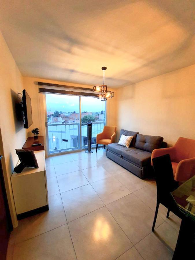 Апартаменты Departamento Nuevo Y Centrico Con Ambiente Familiar En Гвадалахара Экстерьер фото
